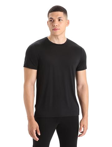 T Shirts Icebreaker Merino Sphere II Corta Sleeve Homme Noir | FR 1155TCEV